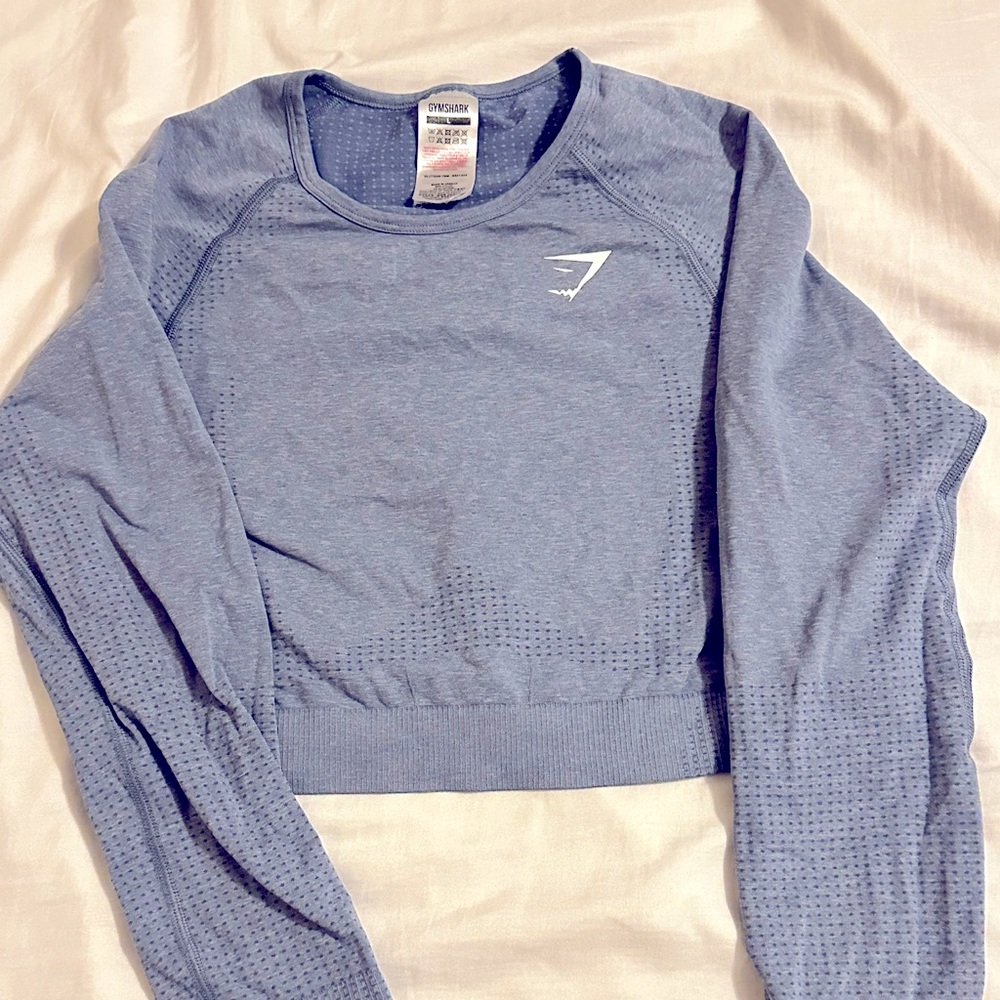 GYMSHARK VITAL SEAMLESS 2.0 CROP TOP LONG SLEEVE